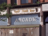Closed Arcade, Belfast, Northern Ireland