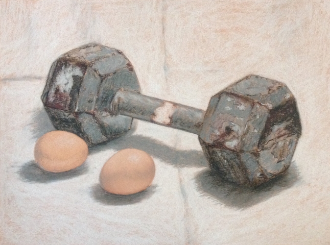 Eggs and Rusty Barbell